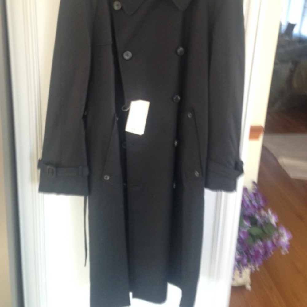 Adolfo Mens full length all weather coat NEW - Picture 3 of 8